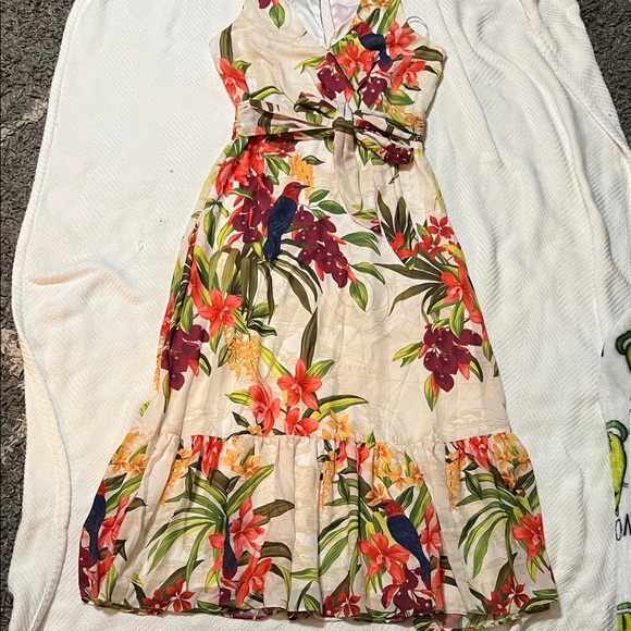 TOMMY BAHAMA Villa Views Floral Maxi Dress - Picture 1 of 7